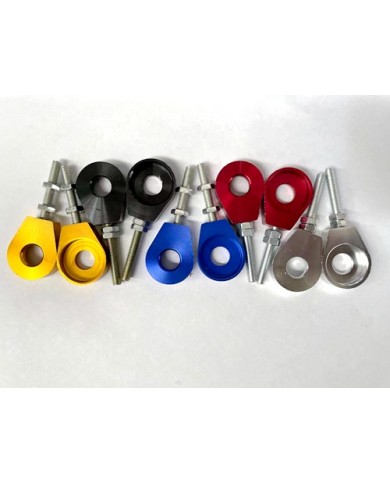 Alloy Chain Adjuster Block Tensioner 50 110 125cc PIT Quad Trail Dirt Bike ATV