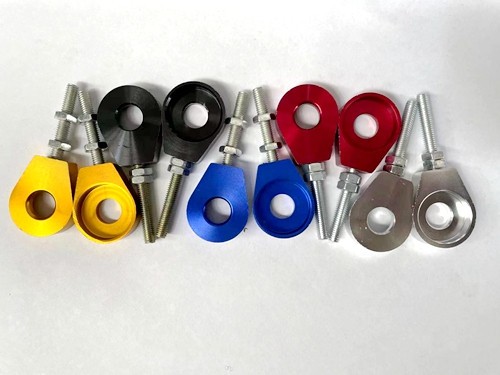 Alloy Chain Adjuster Block Tensioner 50 110 125cc PIT Quad Trail Dirt Bike ATV