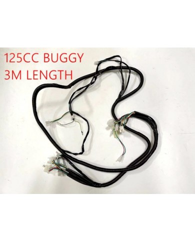 Wiring Harness Wiring Loom 125CC BUGGY SAHARA 3M LENGTH TWIN SEAT E-START