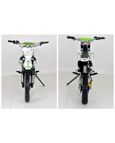 125CC DIRT BIKE PIT MOTOR TRAIL MOTOCROSS DINGO PRO ELECTRIC START 14/17 BIG WHEEL GREEN