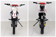 125CC PIT MOTOR DIRT BIKE TRAIL MOTOCROSS PRO ELECTRIC START 14/17 BIG WHEEL RED
