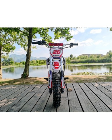 70cc Dirt Bike Trail Pit Bike Motor Electric Start Manual Junior Bike Kid Orange
