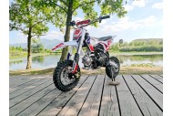 70cc Dirt Bike Trail Pit Bike Motor Electric Start Manual Junior Bike Kid Orange