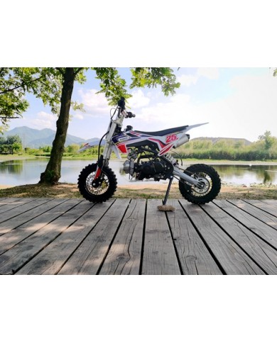 70cc Dirt Bike Trail Pit Bike Motor Electric Start Manual Junior Bike Kid Orange
