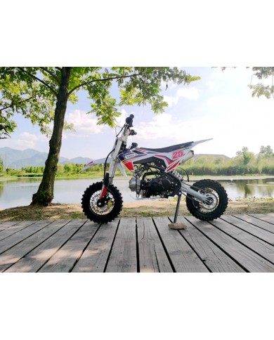 70cc Dirt Bike Trail Pit Bike Motor Electric Start Manual Junior Bike Kid Orange