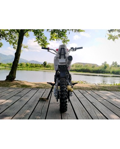 70cc Dirt Bike Trail Pit Bike Motor Electric Start Manual Junior Bike Kid Orange