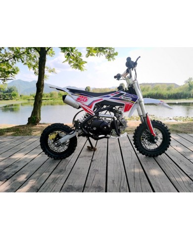 70cc Dirt Bike Trail Pit Bike Motor Electric Start Manual Junior Bike Kid Orange