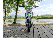 70cc Dirt Bike Trail Pit Bike Motor Electric Start Semi Auto Junior Bike Kid Green