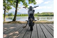 70cc Dirt Bike Trail Pit Bike Motor Electric Start Semi Auto Junior Bike Kid Green