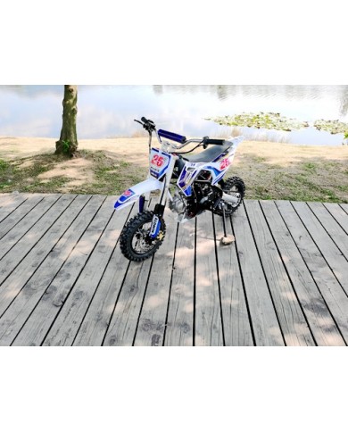 70cc Dirt Bike Trail Pit Bike Motor Electric Start Auto STINGRAY Junior Bike Kid Blue