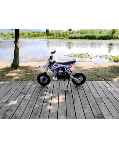 70cc Dirt Bike Trail Pit Bike Motor Electric Start Auto STINGRAY Junior Bike Kid Blue