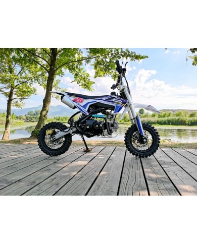 70cc Dirt Bike Trail Pit Bike Motor Electric Start Auto STINGRAY Junior Bike Kid Blue