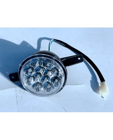 LED Headlight Head Lamp High Low Beam Utility Vehicle ATV Quad Buggy 3-pin