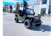 150cc Mini Willy Jeep Replica 2WD Semi Auto Golf Cart Twin Seat Kids Adults