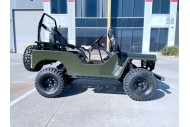 150cc Mini Willy Jeep Replica 2WD Semi Auto Golf Cart Twin Seat Kids Adults