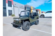 150cc Mini Willy Jeep Replica 2WD Semi Auto Golf Cart Twin Seat Kids Adults