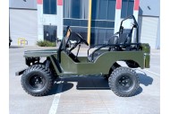 150cc Mini Willy Jeep Replica 2WD Semi Auto Golf Cart Twin Seat Kids Adults