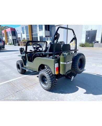 150cc Mini Willy Jeep Replica 2WD Semi Auto Golf Cart Twin Seat Kids Adults