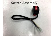 Handlebar Starter Headlight Kill Switch Assembly ATVs Quad Buggy 2+6 Female Pins