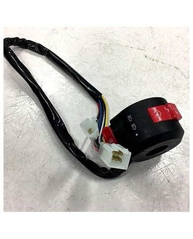 Handlebar Starter Headlight Kill Switch Assembly ATVs Quad Buggy 2+6 Female Pins
