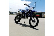 125CC PIT MOTOR DIRT BIKE TRAIL MOTOCROSS PRO KICK START 14/17 BIG WHEEL BLUE