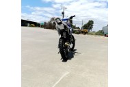125CC PIT MOTOR DIRT BIKE TRAIL MOTOCROSS PRO KICK START 14/17 BIG WHEEL BLUE