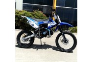 125CC PIT MOTOR DIRT BIKE TRAIL MOTOCROSS PRO KICK START 14/17 BIG WHEEL BLUE