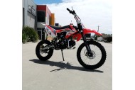125CC PIT MOTOR DIRT BIKE TRAIL MOTOCROSS PRO ELECTRIC START 14/17 BIG WHEEL RED