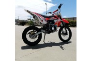 125CC PIT MOTOR DIRT BIKE TRAIL MOTOCROSS PRO ELECTRIC START 14/17 BIG WHEEL RED