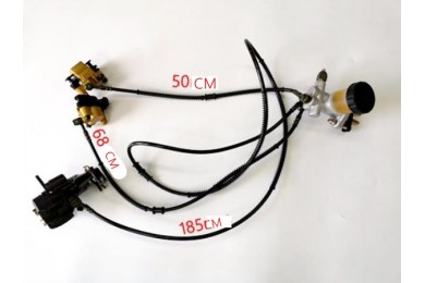 Hydraulic Disc Brake Calipers Pad System 125cc 150cc 200cc 250cc Quad Dune Buggy