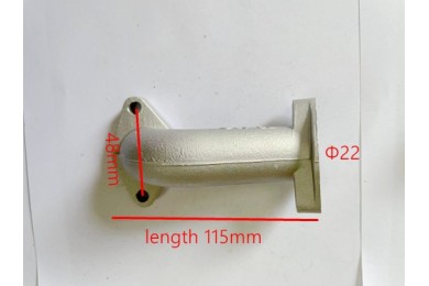 22mm Carby Carburetor Intake Manifold Throat 125cc PIT Quad Dirt Bike ATV Buggy