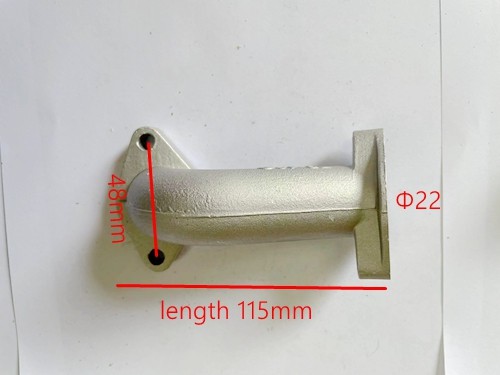 22mm Carby Carburetor Intake Manifold Throat 125cc PIT Quad Dirt Bike ATV Buggy