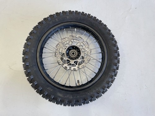 12mm  90/100-14 14" Inch Rear Wheel Rim Disc Sprocket Knobby Tyre  Dirt Bike