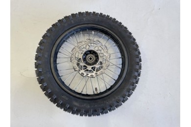 15mm  90/100-14 14" Inch Rear Wheel Rim Disc Sprocket Knobby Tyre  Dirt Bike