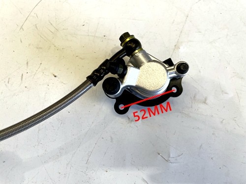 Hydraulic Disc Brake Caliper System+ Pad Right Handle Brake Dirt Bike Pit Pro