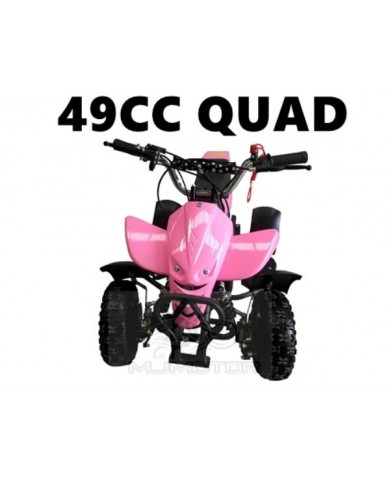 4.10- 4" 4  Inch Rear Wheel Rim + Tyre Tire 49cc Mini Quad Bike ATV Buggy 12mm rear wheel
