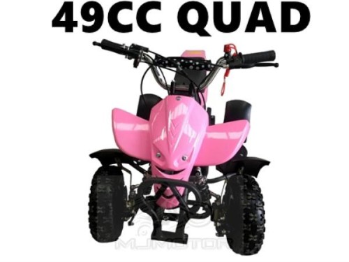 4.10- 4" 4  Inch Rear Wheel Rim + Tyre Tire 49cc Mini Quad Bike ATV Buggy 12mm rear wheel