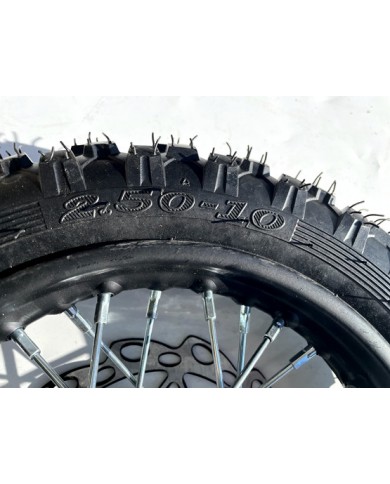 2.5-10 10 INCH FRONT WHEEL DISC PIT PRO DIRT BIKE TRAIL BIKE 70CC 50CC DIRT BIKE