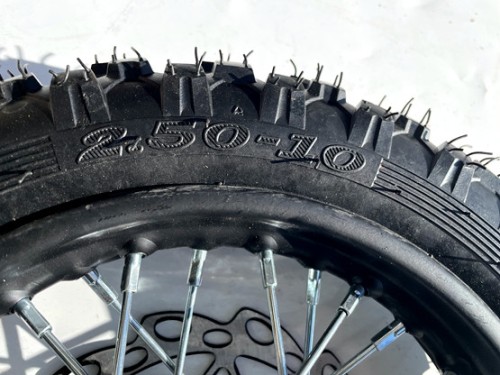 2.5-10 10 INCH FRONT WHEEL DISC PIT PRO DIRT BIKE TRAIL BIKE 70CC 50CC DIRT BIKE