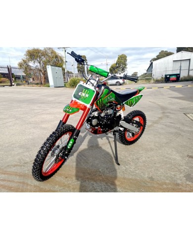 2017 BIGFOOT 125CC PIT MOTOR DIRT BIKE TRAIL MOTOCROSS TERRAIN PRO KICK START BLACK