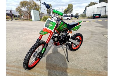 2017 BIGFOOT 125CC PIT MOTOR DIRT BIKE TRAIL MOTOCROSS TERRAIN PRO KICK START BLACK