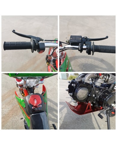 2017 BIGFOOT 125CC PIT MOTOR DIRT BIKE TRAIL MOTOCROSS TERRAIN PRO KICK START BLACK