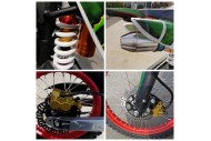 2017 BIGFOOT 125CC PIT MOTOR DIRT BIKE TRAIL MOTOCROSS TERRAIN PRO KICK START BLACK