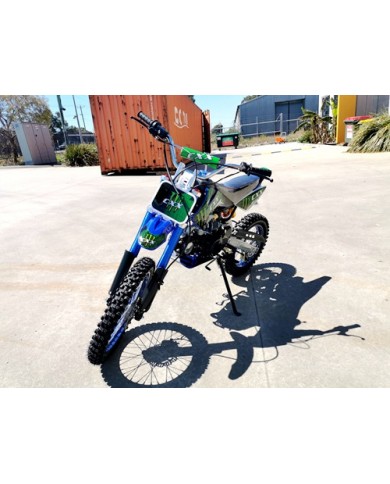 2017 BIGFOOT 125CC PIT MOTOR DIRT BIKE TRAIL MOTOCROSS TERRAIN PRO KICK START BLACK