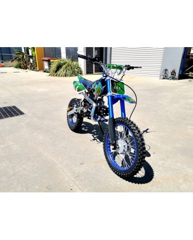 2017 BIGFOOT 125CC PIT MOTOR DIRT BIKE TRAIL MOTOCROSS TERRAIN PRO KICK START BLACK