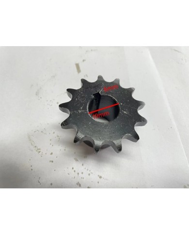 13T 428 CHAIN SPROCKET OUTPUT SHAFT 22.2mm 9HP ENGINE WET CLUTCH GO KART