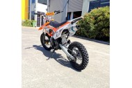 110cc Dirt Bike Trail Pit Bike Motor Electric Start Manual Junior Bike Kid Orange