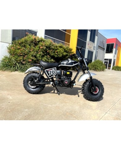 MB200 TrailMaster Hurricane 200X Mini Bike Coleman Full sized Kids Adults Bike BLACK