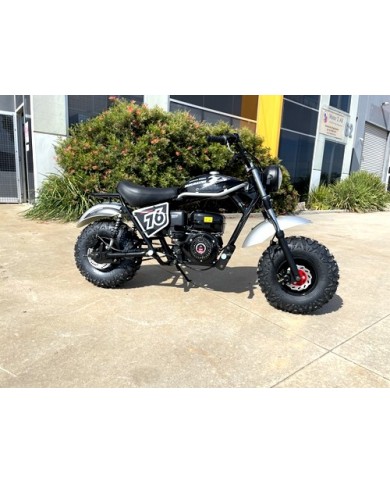 MB200 TrailMaster Hurricane 200X Mini Bike Coleman Full sized Kids Adults Bike BLACK
