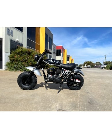 MB200 TrailMaster Hurricane 200X Mini Bike Coleman Full sized Kids Adults Bike BLACK